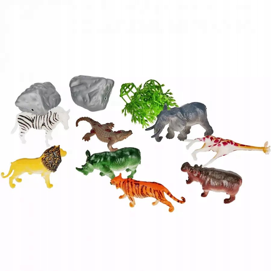 Dzikie zwierzęta figurki Mega Creative 545323 p12, cena za 1 szt