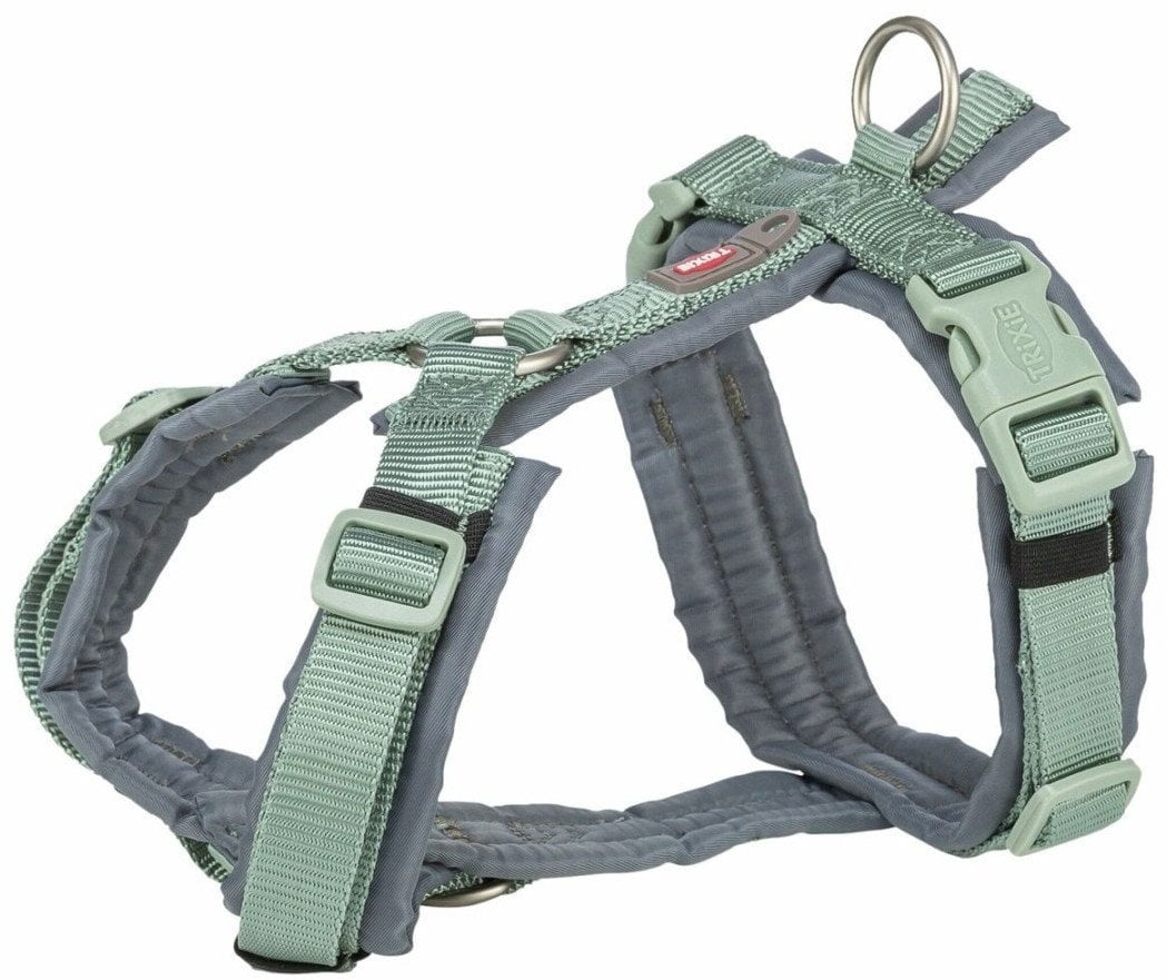 Szelki dla psa Trixie Premium Trekking Kolor Zielony Grafit XL