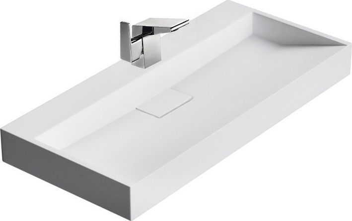 Umywalka Rea Umywalka Nablatowa Goya 100cm Rea