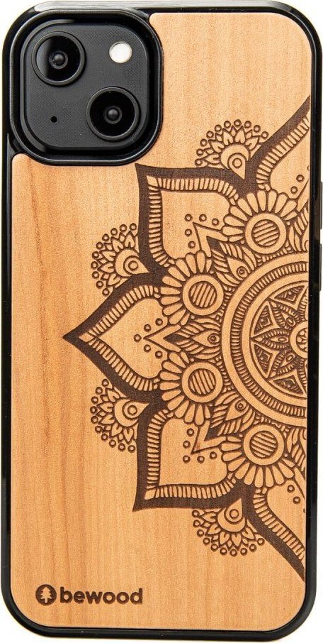 BeWood Drewniane Etui Bewood na iPhone 14 MANDALA JABŁOŃ