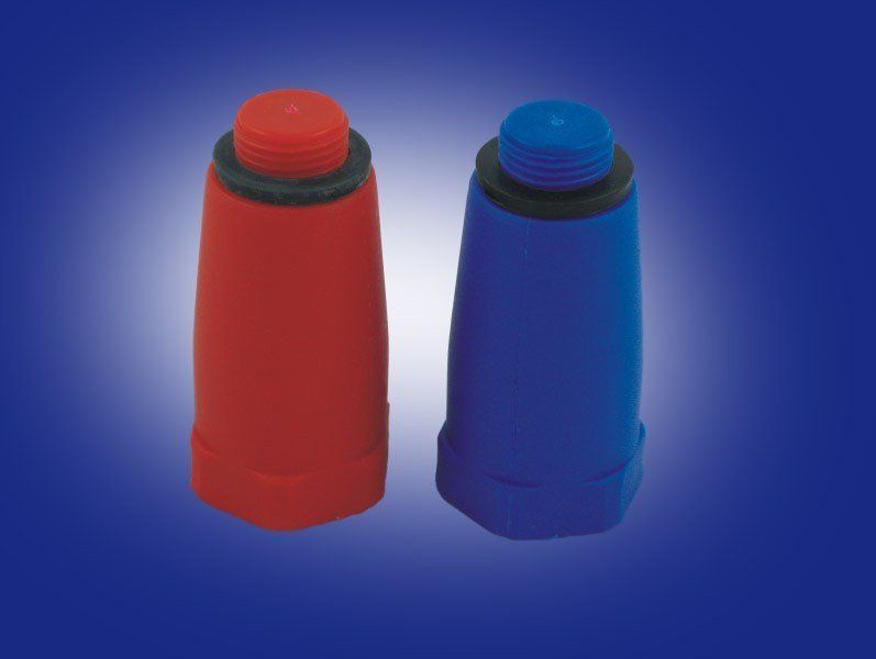 Onnline Korek do prób szczelności 1/2" PVC czerwony (F-693341-P)