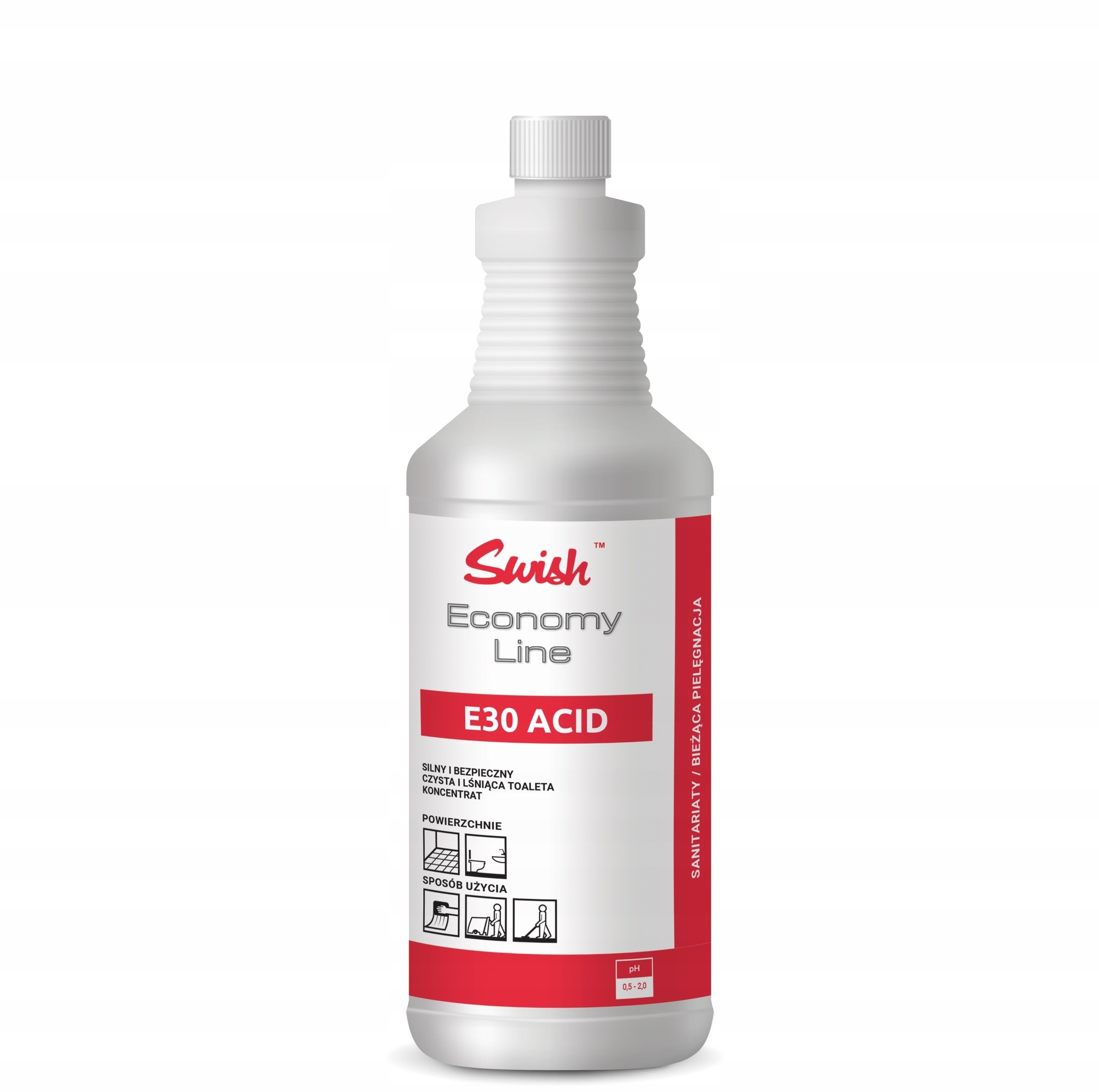 Swish E30ACID1L - Kwasowy preparat czyszczący do łazienek