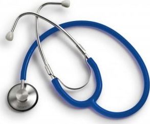 Little Doctor Stetoskop Prof-Plus Little Doctor jednogłowicowy do osłuchiwania tonów Korotkowa - niebieski