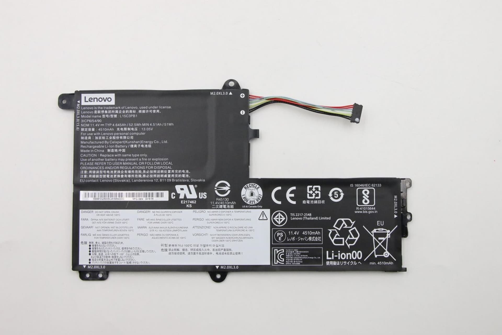 Bateria Lenovo 330S CP/C L15C3PB1