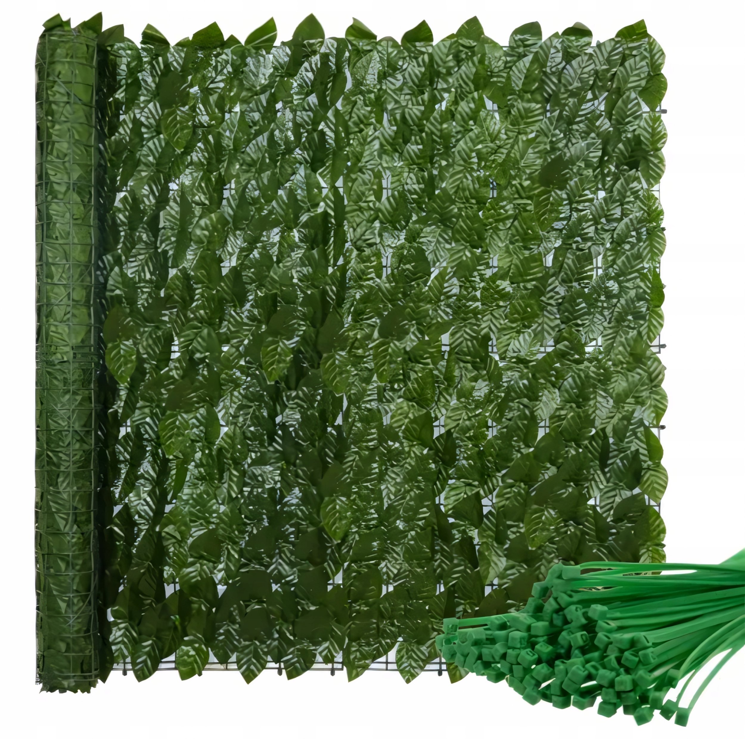 SZTUCZNY ŻYWOPŁOT Bluszcz OGRODZENIE BALKON PŁOT ŚCIANĘ DACH CIEŃ 300x50 XL