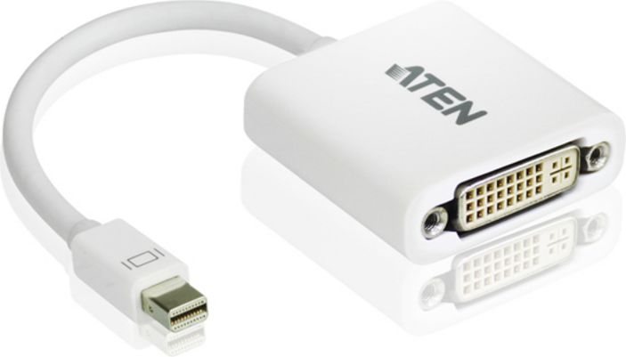 Adapter AV Aten DisplayPort Mini - DVI-I biały (VC960-AT)
