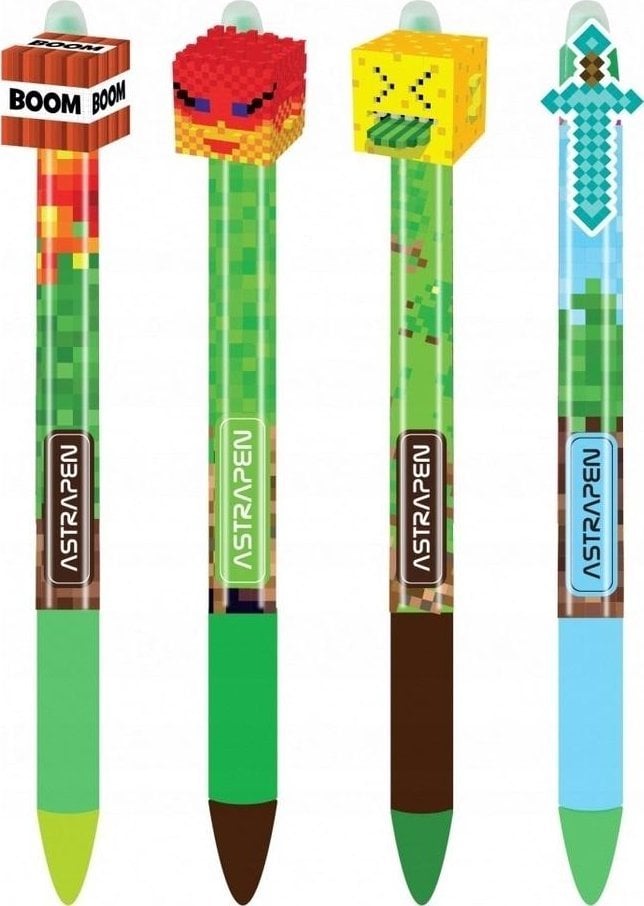 Teka Długopis wymazywalny Oops! Pixel One (36szt) ASTRA