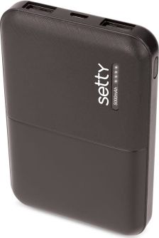Powerbank Setty SPB-05 5000mAh Czarny