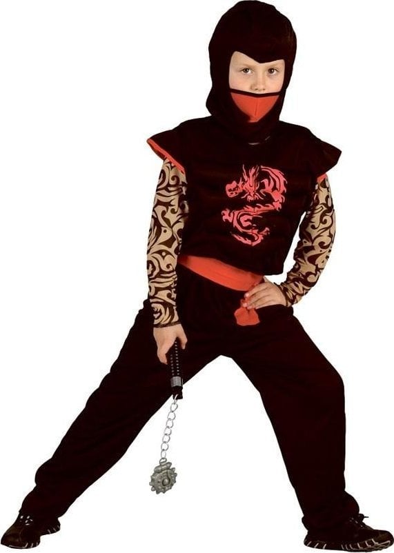 GoDan Strój Ninja-Czerwony Smok rozm. 130/140cm