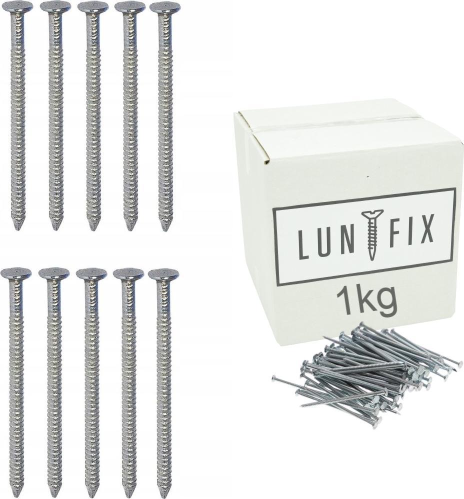 Lun Fix Gwoździe 3,4x70 mm pierścieniowe ocynkowane 1kg