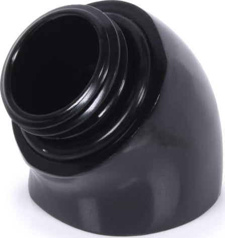 Alphacool Alphacool 45 Grad G1/4 Zoll AG auf G1/4 Zoll IG, schwarz