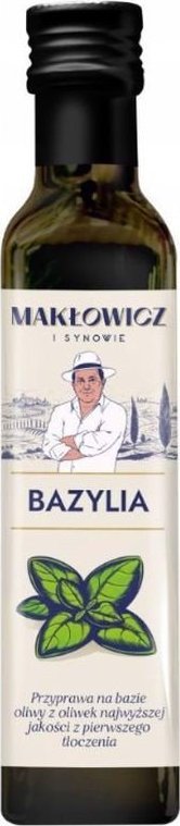 Makłowicz Bazyliowa oliwa smakowa Makłowicz i Synowie 250 ml