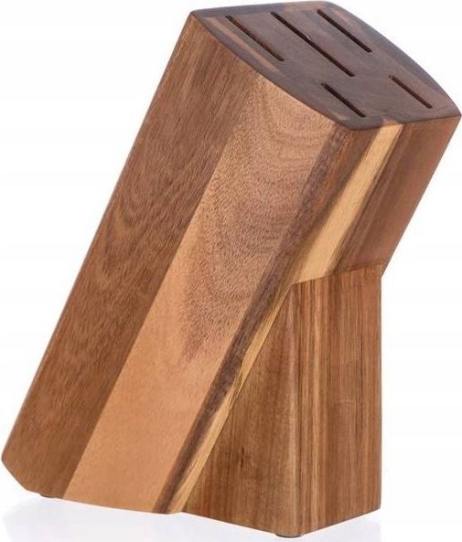 Banquet Stojak na noże blok BRILLANTE Acacia 23x11x10cm