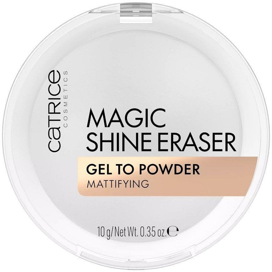 CATRICE_Magic Shine Eraser Gel To Powder Mattifying puder matujący o żelowej formule 10g