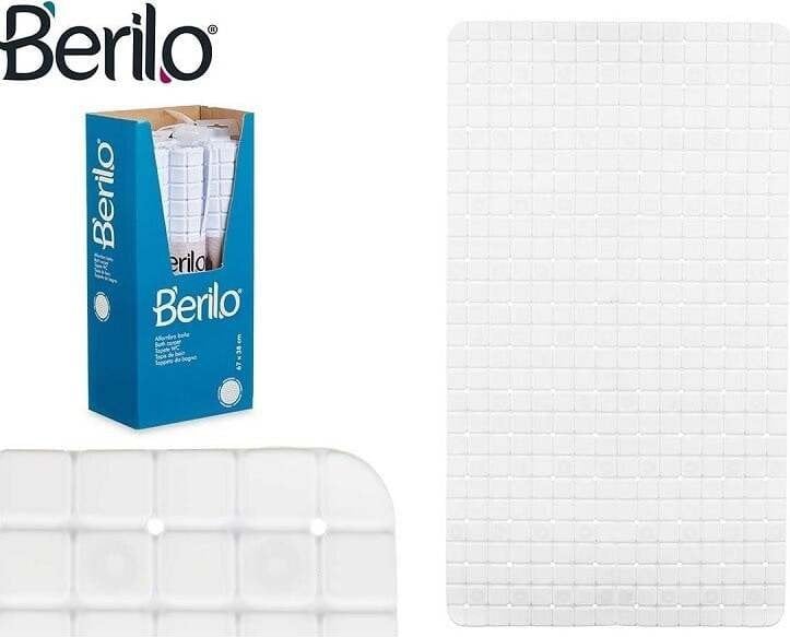 Berilo Mata antypoślizgowa 38x68cm biały