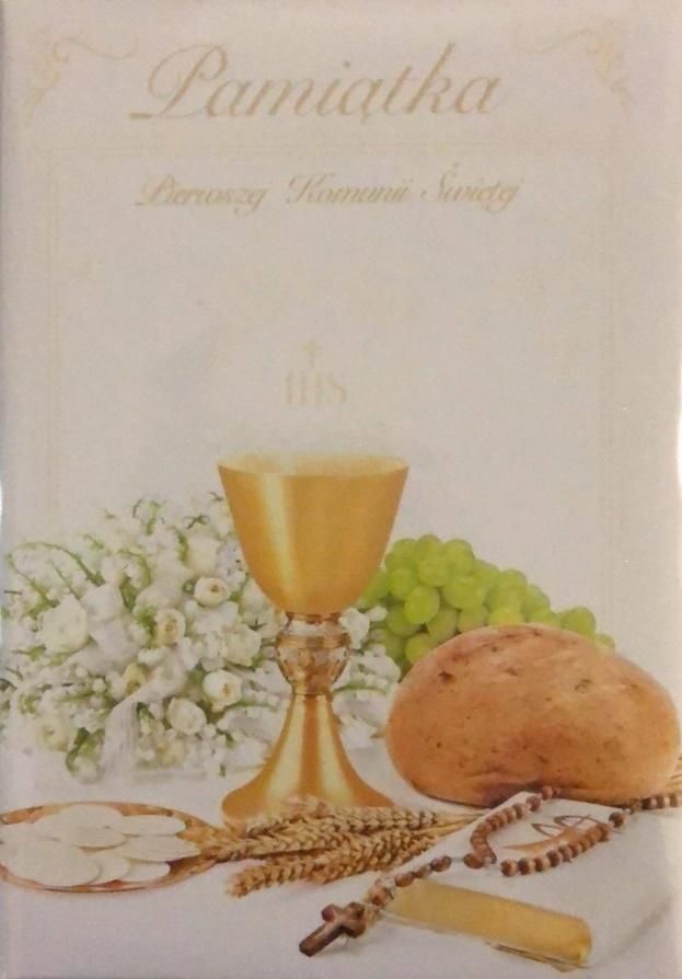 Panorama Książeczka brokat A5 Komunia wzór nr 015