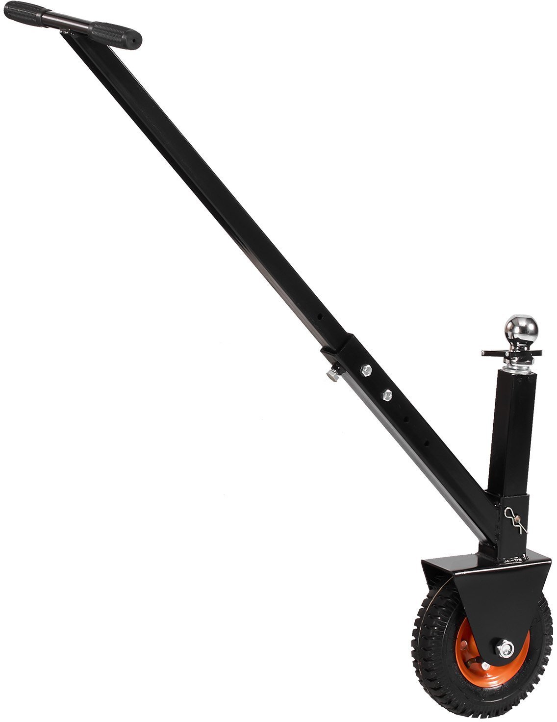 Wózek do Łodzi Przyczepy Pomoc w Manewrowaniu Regulowany Udźwig 136 kg