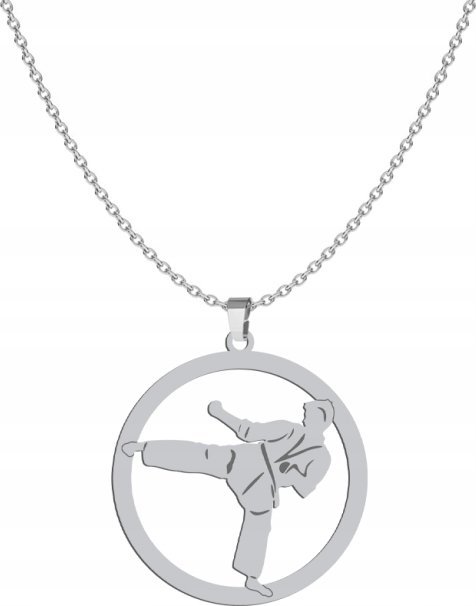 Radziszewska Jewellery Naszyjnik Srebrny Ju-jitsu GRAWER GRATIS