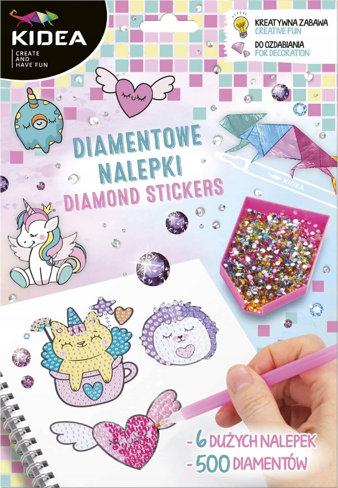 Derform MOZAIKA CEKIN SPRZYL NAKLEJ MAGICZNY SWIAT DERF