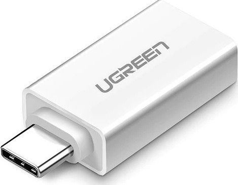 Adapter USB Ugreen USB-C - USB Srebrny (30155)