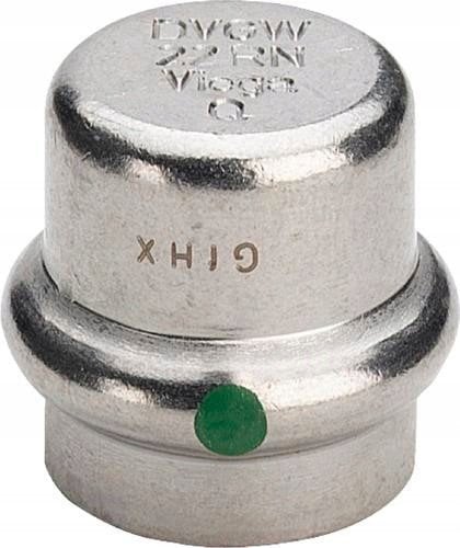 VIEGA Inox slutmuffe 22 mm med SC-Contur
