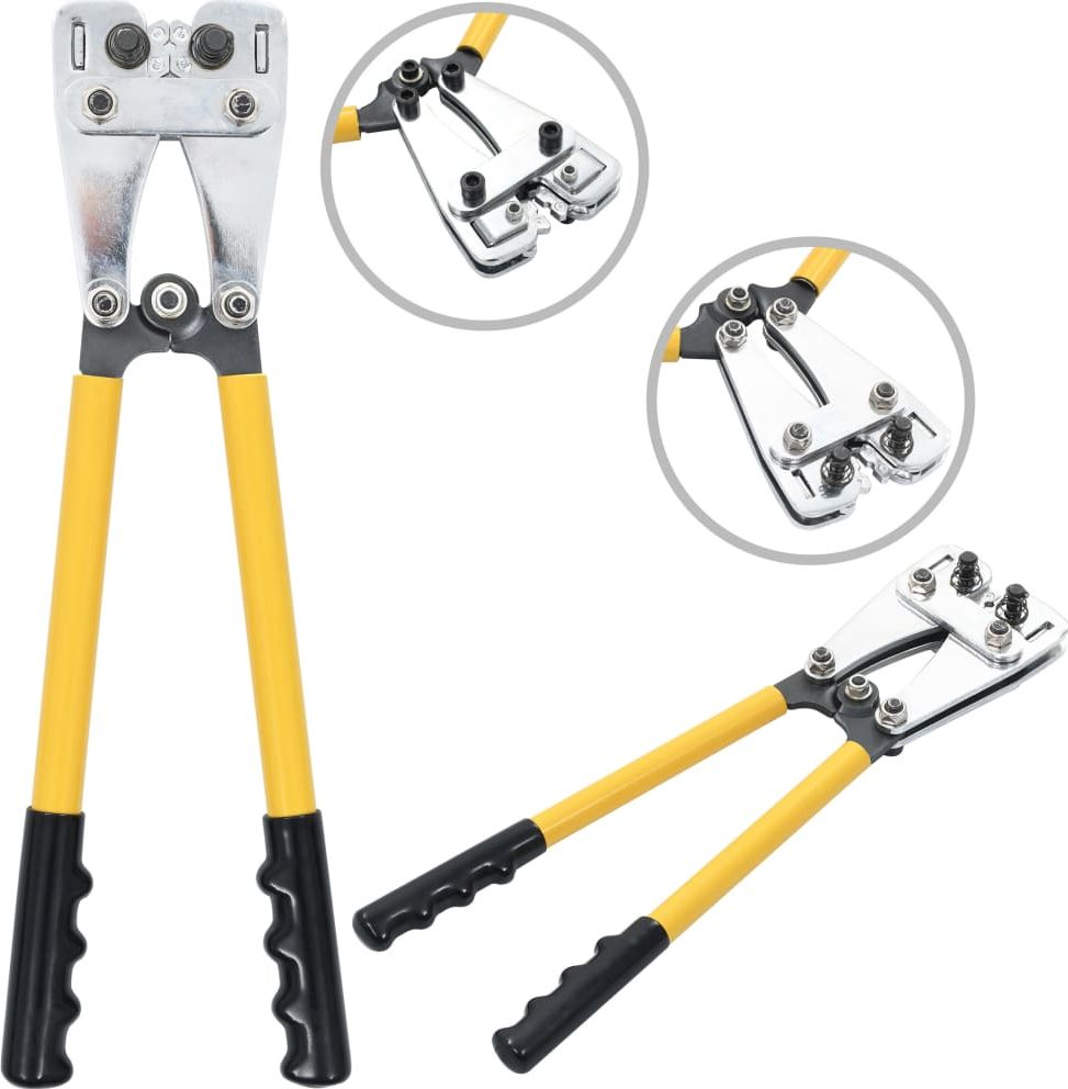 vidaXL Hydrauliczne szczypce zaciskowe