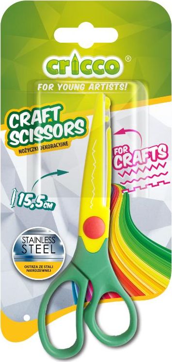 Cricco Nożyczki dekoracyjne Craft 15,5cm CRICCO