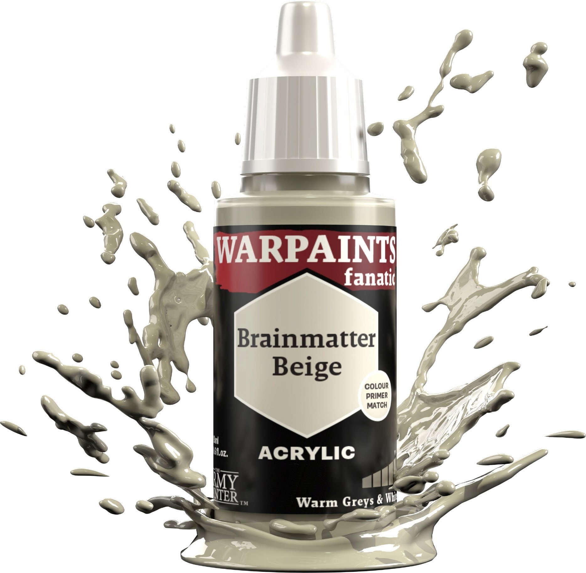 Army Painter The Army Painter: Warpaints - Fanatic - Brainmatter Beige