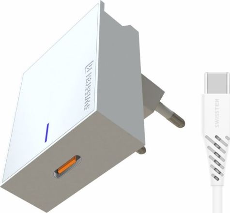 Ładowarka Swissten 1x USB-C (22050200)