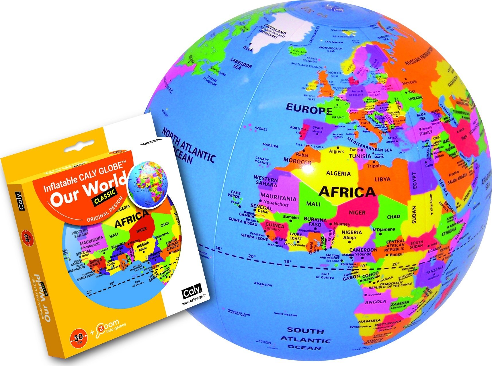 MG Piłka Caly Globus 30 cm - Nasz wiat