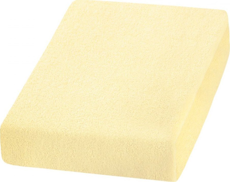 Activeshop PRZEŚCIERADŁO FROTTE ŻÓŁTE