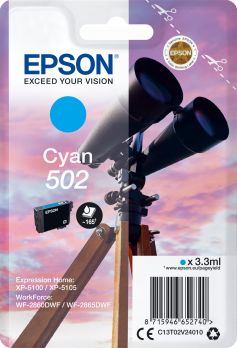 Tusz Epson Tusz 502 (Cyan)