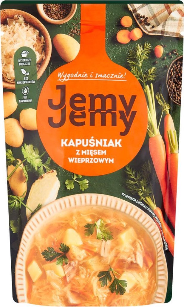 JemyJemy JemyJemy Kapuśniak z mięsem wieprzowym 450 g