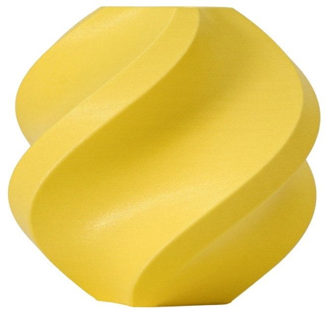 Filament Bambu Lab PLA Matte 1,75mm 1kg - w zestawie z wielorazową szpulą - Lemon Yellow}