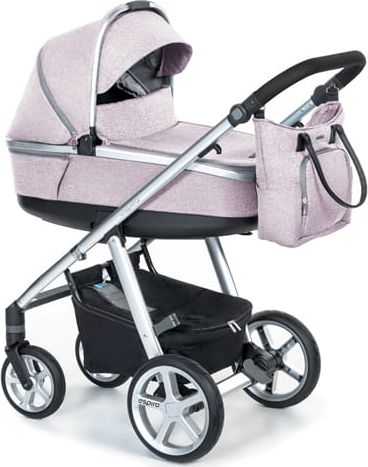 Wózek Espiro Wózek 2w1 Espiro NEXT 2.1 08 MELANGE PINK WALK GEL