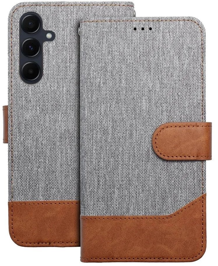 Kabura JEANS Book do SAMSUNG A26 5G szary