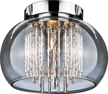 Lampa sufitowa Azzardo Przezroczysta lampa przysufitowa do sypialni AZzardo REGO AZ1001