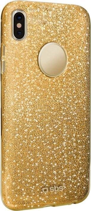 SBS Mobile SBS Sparky Cover for iPhone XS/X, gold standard