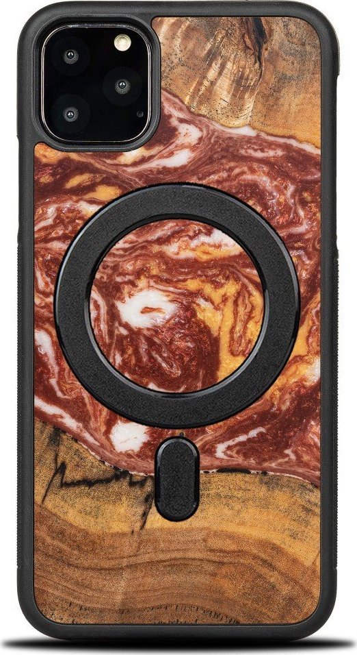 BeWood Etui Bewood Unique na iPhone 11 Pro Max - Planets - Mars z MagSafe