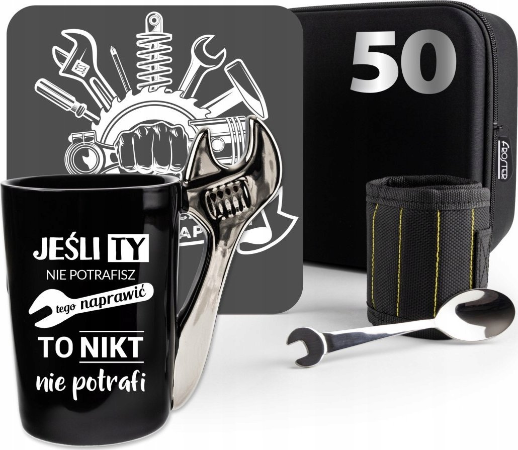 Froster Zestaw Prezentowy dla Złotej Rączki - na 50 urodziny - prezent dla fachowca