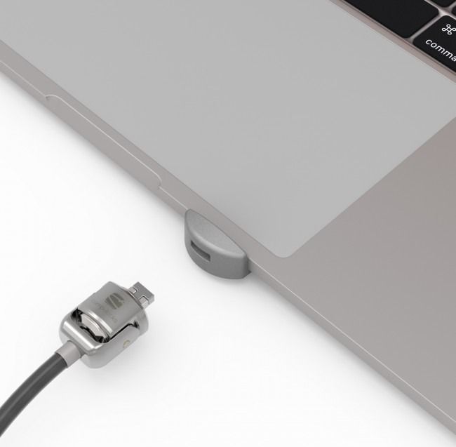 Linka zabezpieczająca Maclocks Universal Ledge MacBook Pro M1, MacBook Pro 13" & 15" with Keyed Cable Lock