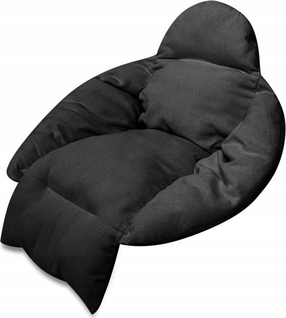 Ikonka Poduszka do bocianiego gniazda XXL czarna