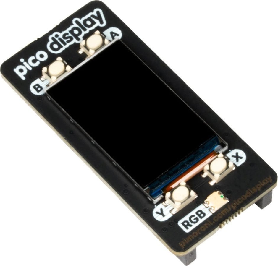 PiMoroni Pico Display Pack - nakładka z wyświetlaczem IPS LCD 1,14'' 240x135px}