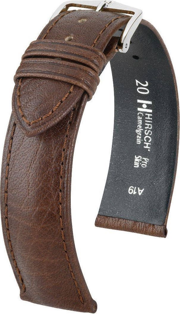 Hirsch Skórzany pasek do zegarka 20 mm HIRSCH Camelgrain 01009215-2-20 XL