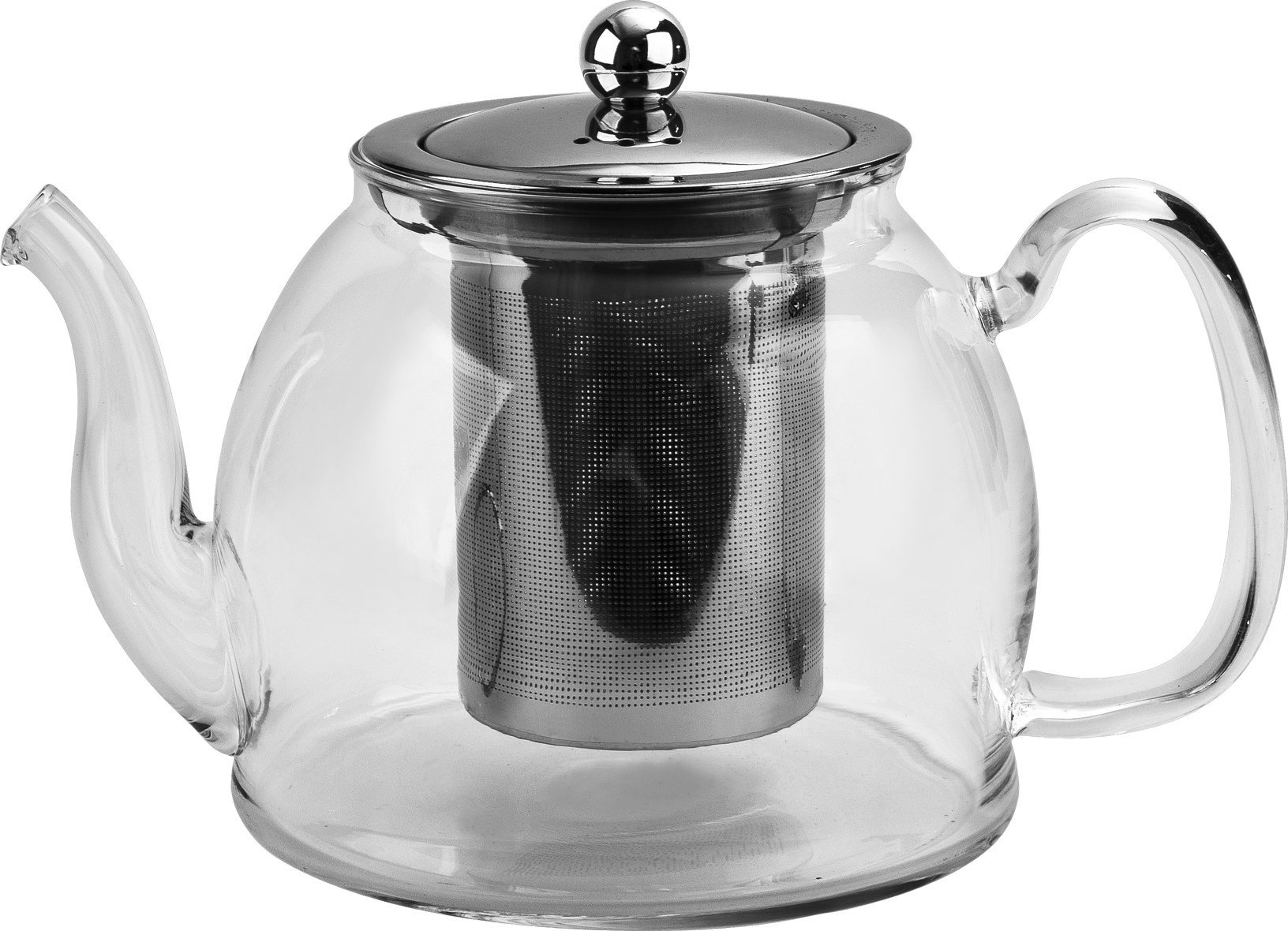 Tadar Dzbanek borokrzemowy z zaparzaczem 1L Bianca