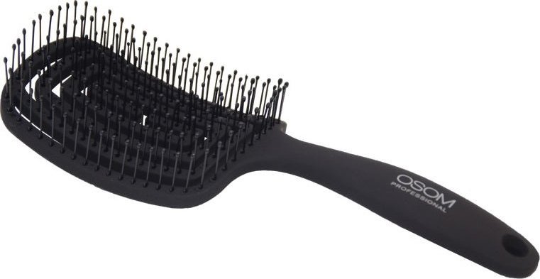 Hercules Osom Professional Šepetys plaukams, nailono, kvadratinis OSOM99571