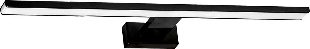 Kinkiet Lumes Czarny kinkiet łazienkowy - N017-Cortina 15W 80x11,5x4 cm