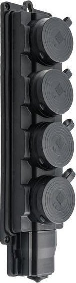 Pawbol Listwa gumowa 4x2P+Z Schuko 230V