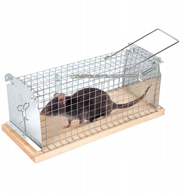 Pułapka na szczury BESTIF BPS04 metal 30x12x12cm