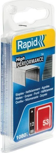 Rapid Zszywki z drutu cienkiego nr 53 (12 mm) - 1080 szt.